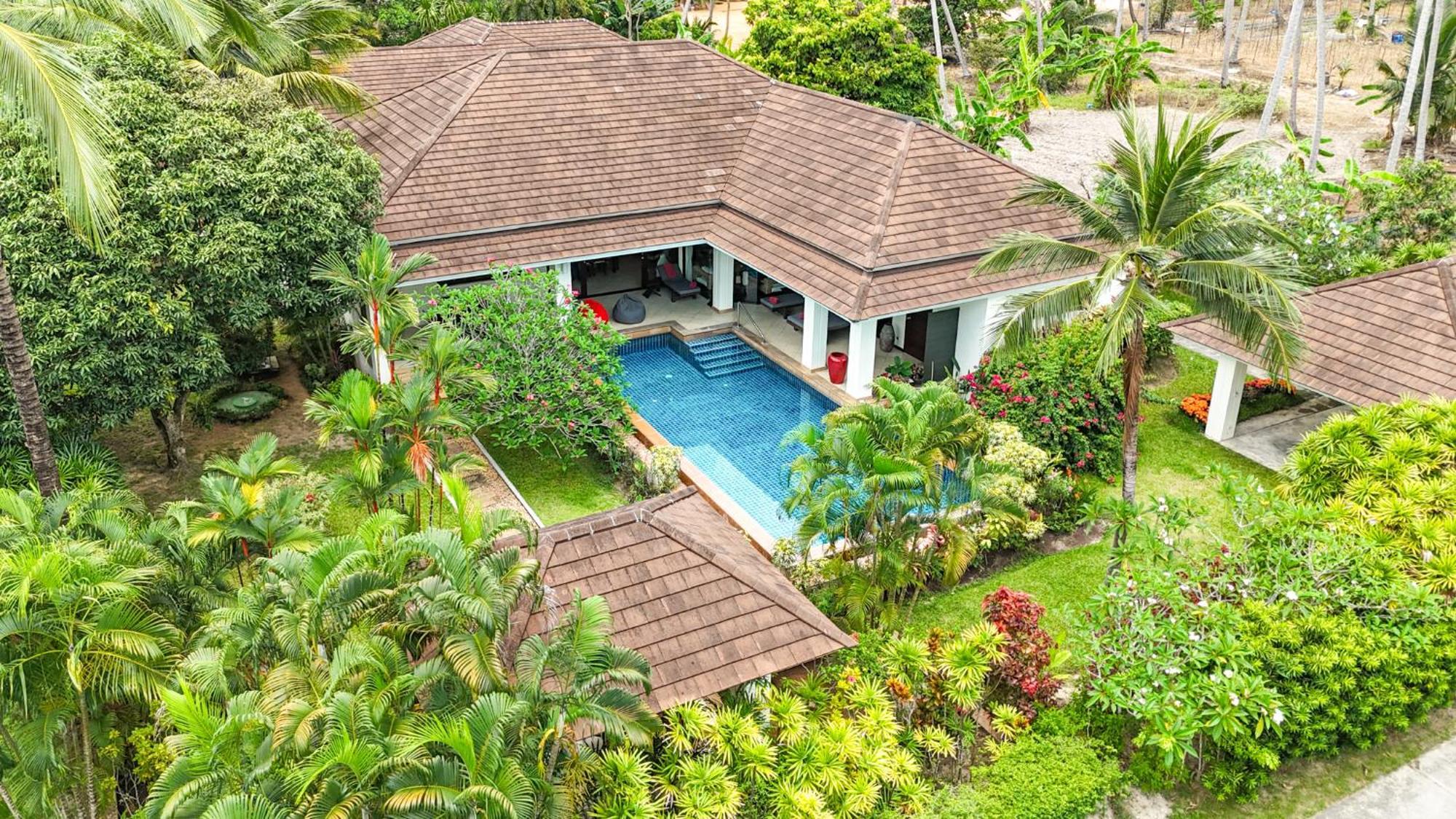 Villa Tropical Garden 3br Sansuk Private Pool